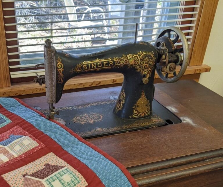Our Treadle Sewing Machine